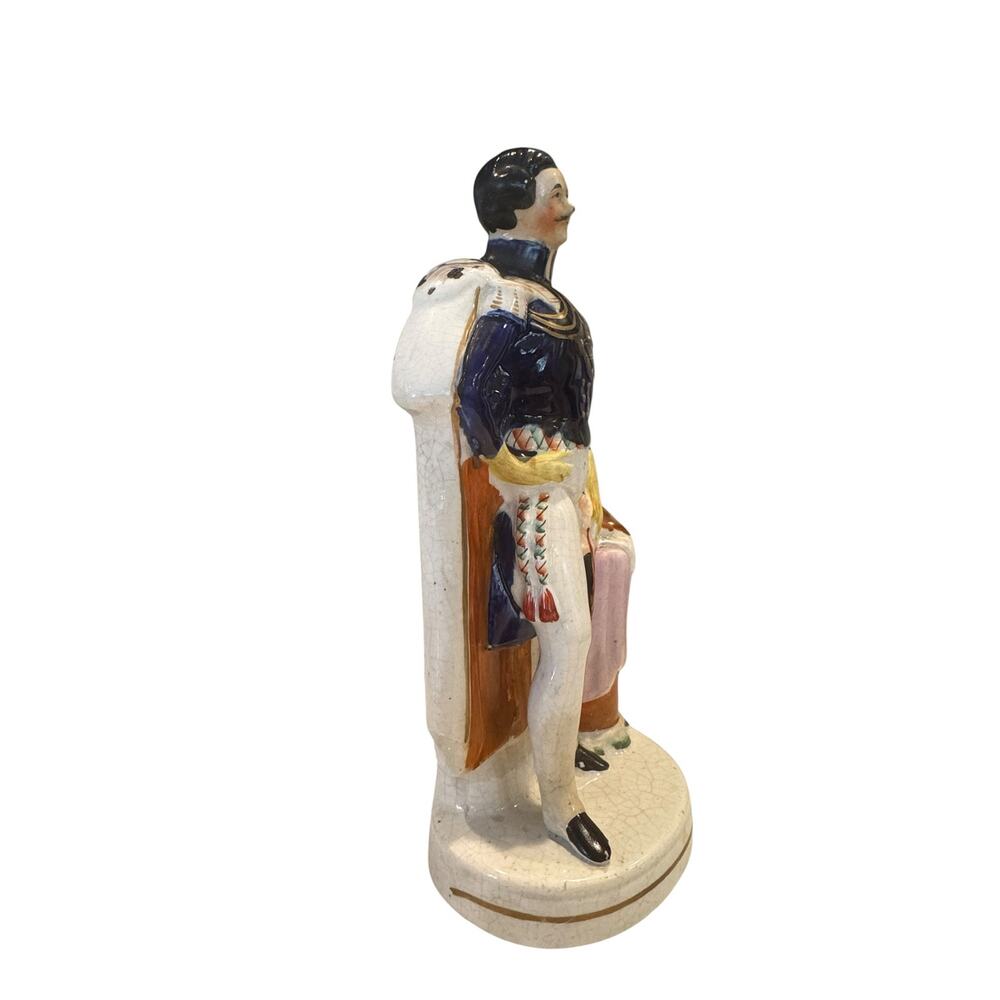 Antique 19 C Staffordshire Prince Albert Figurine - Picture 5 of 10